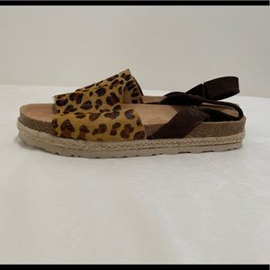 Animal Print Sandals